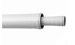 Труба удлинительная 80/125, 0.5м пластиковая коаксиальная для конденсационного котла, Barrido